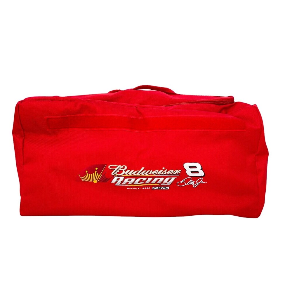 NasCar Racing Budweiser Beer Cooler Bag Tote Duffle Zip #8